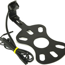 Brandmotion 9002-8857 Rear Vision System with Infrared Camera and Adjustable Bracket for 2007-2018 Jeep Wrangler JK with Factory Display