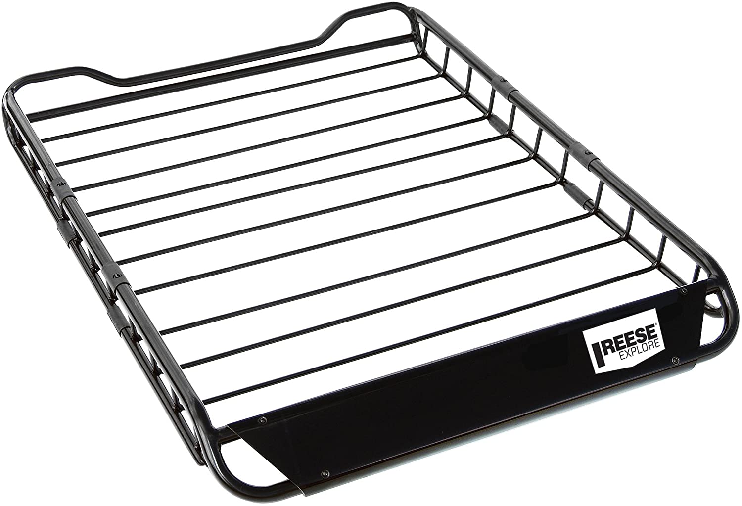 Reese 1391300 Explore Rooftop Cargo Basket, Easy Assembly 125 Lb. Capacity