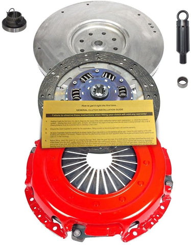 EFT STAGE 1 CLUTCH KIT+FLYWHEEL FOR 01-05 DODGE RAM 2500 3500 NV5600 CUMMINS 6SP