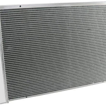 ALLOYWORKS 4 Row All Aluminum Radiator For 1973-1991 Chevy GMC C/K Series Pickup Trucks Blazer Jimmy Engine Cooling Parts