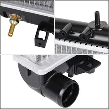 DNA Motoring OEM-RA-2464 2464 OE Style Bolt-On Aluminum Core Radiator Replacement