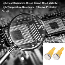 cciyu 10 PCS T5 Yellow 58 70 73 74 Instrument Dashboard Gauge 1SMD 5050 LED Wedge Lamp Bulb Light