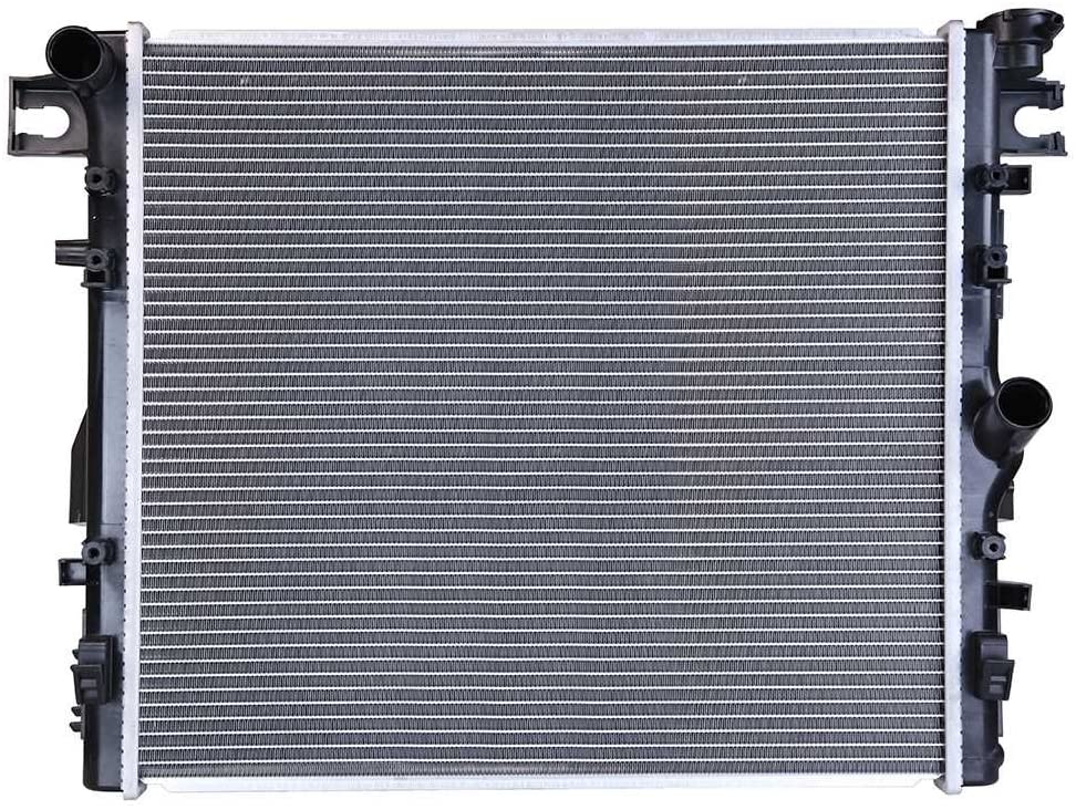 AutoShack RK1187 22in. Complete Radiator Replacement for 2007-2017 Jeep Wrangler 2018 Wrangler JK 3.6L 3.8L