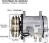 Mophorn CO 5104C SD5H09 Universal Air Conditioner AC Compressor for Sanden 5072 5071 5046 SD505 7104474Z 75R-82102 1984 1985 HONDA ACCORD SEi LX S Base 1.8L 4CYL