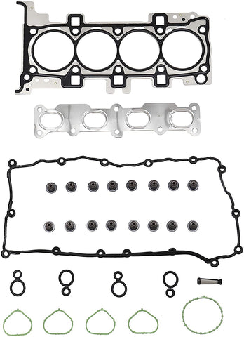 DNJ HGS1171 Head Gasket Set For 14-16 Chrysler, Fiat, Jeep / 200, 500X, Cherokee 2.4L L4 DOHC, SOHC ED6