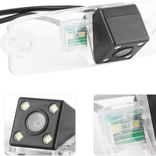 Qiilu Waterproof Car Rear View Backup Camera CCD Video Fit for Hyundai NF Sonata/Tucson/Accent/Elantra/Santa Fe