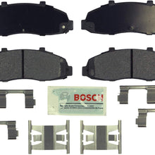 Bosch BE679H Blue Disc Brake Pad Set with Hardware for Select Ford F-150, F-250 and Lincoln Blackwood - FRONT