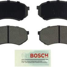 Bosch BE433 Blue Disc Brake Pad Set for Select 1983-95 Chrysler, Dodge, Mitsubishi, Plymouth, and Toyota vehicles - FRONT