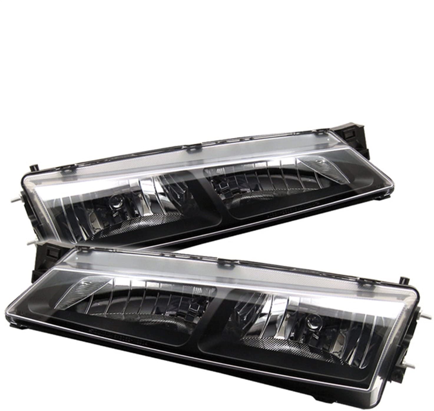 Spyder Auto 5012616 Crystal Headlights Black/Clear