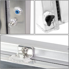 DNA Motoring RA+FS-CHEVYT73-3 3-Row Aluminum Radiator with Fan Shroud