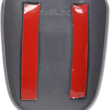 Voodonala for Challenger Gear Shift Knob Cover Trim Accessories for Dodge Challenger Charger 2015 up (Silver)