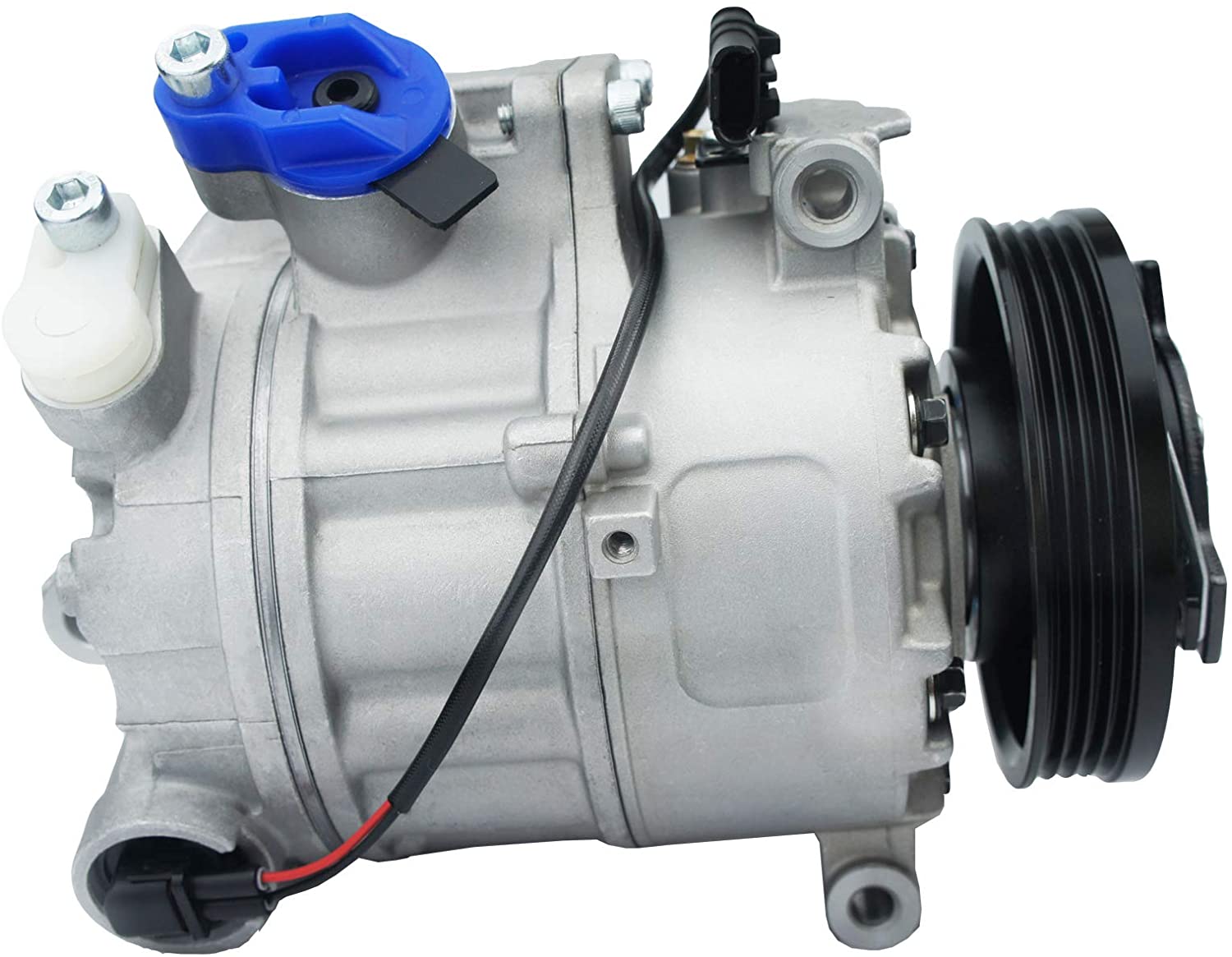 Deebior 1pc Air Conditioning AC A/C Compressor and Clutch Compatible with 2010 BMW X5 4.4L 2007-2010 BMW X5 4.8L V8
