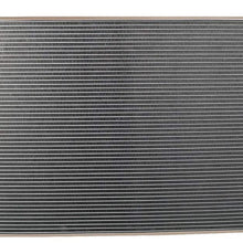 CoolingSky 52MM 3 Row Core Aluminum Radiator for 1973-1991 Chevy GMC C/K Pickup 10 20 30丨R/V Series Truck 5.7 6.6 7.4L 350 400 454 Engine