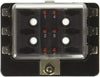 Bussmann FP-ATM-06ID Fuse Panel (6 Pole Automotive ATM with LED Indicators and Clear Cover), 1 Pack