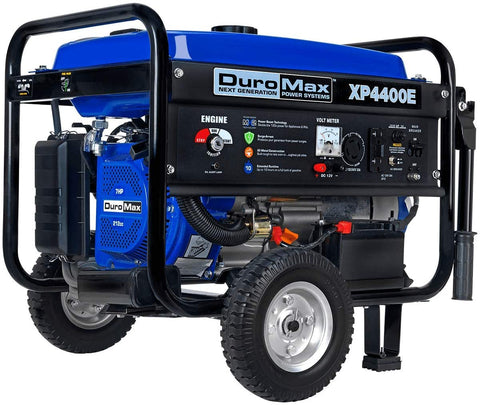 DuroMax XP4400E 4400 watt 7-Hp RV Grade Gas Generator with Electric Start