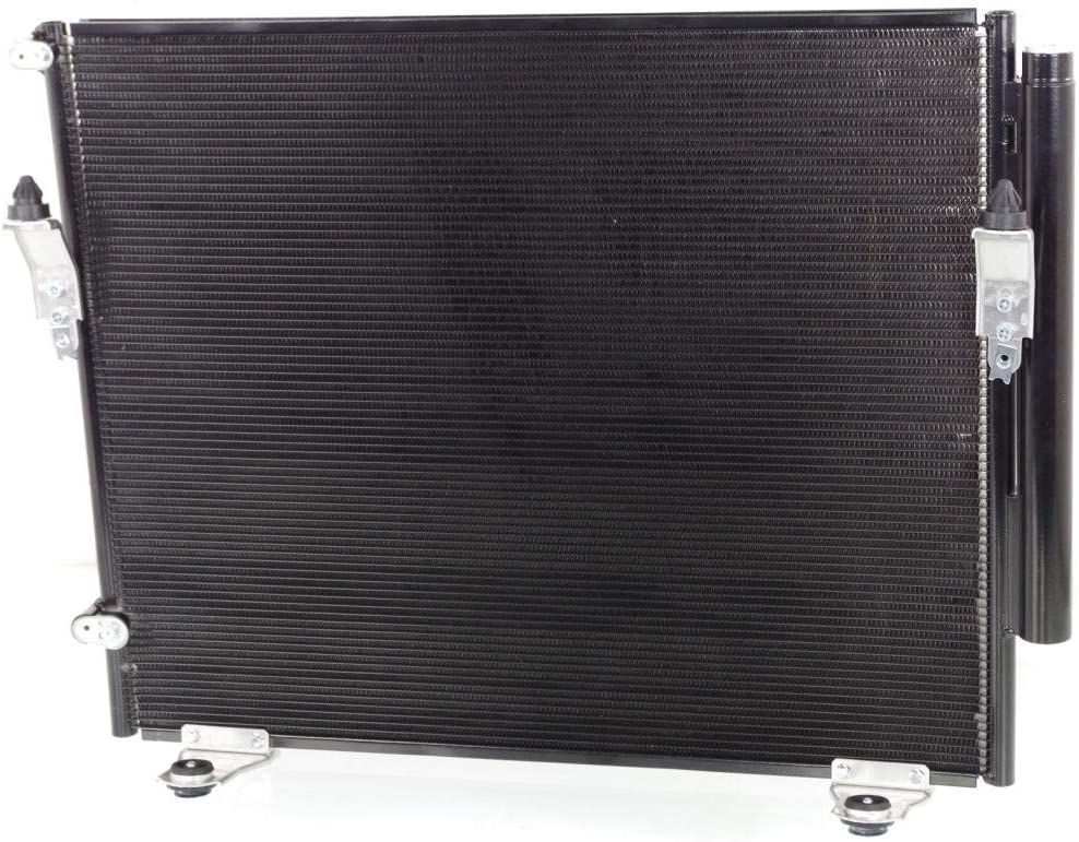 For Toyota Sequoia A/C Condenser 2008-2018 | Aluminum Core Material | w/o Towing Package | Replaces DPI# 3598 | TO3030210 | 884600C100