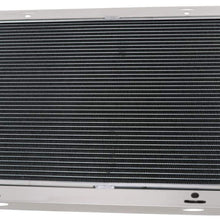 CoolingSky 3 Row All Aluminum Radiator for 1972-1979 Mercury Cougar Mongeto | Ford Ranchero Thunderbird Torino | More L6 V8 Cars