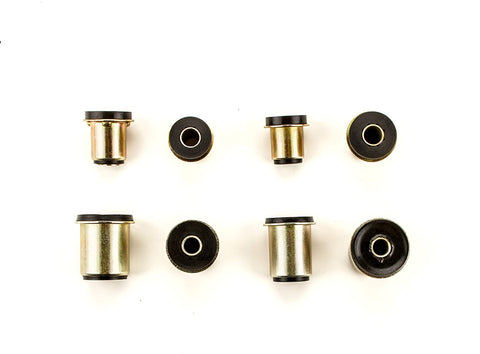 Andersen Restorations Black Polyurethane Control Arm Bushings Set Compatible with Chevrolet Chevy II/Nova OEM Spec Replacements (8 Piece Kit)