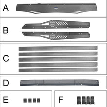 Hooke Road Top Roof Rack Basket Cargo Carrier Crossbar Compatible with Jeep Wrangler JL 2018-2021 | Gladiator JT 2020 2021 2/4 Doors