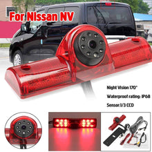 Waterproof Night Vision T3rd Brake Light Reversing Camera for Nissan NV 1500 2500 3500 NV Cargo Van(2012-2019) Transporter
