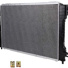 SCITOO Full Aluminum Radiator Replacement for 1998 1999 2000 2001 2002 Mercury Grand Marquis Sedan 4.6L CU2157 Plastic Radiator