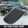 X AUTOHAUX Car Air Flow Vent Cover Decorative Intake Hood Scoops Ventilation for Ford Mustang GT 2005-2014 Matte Black