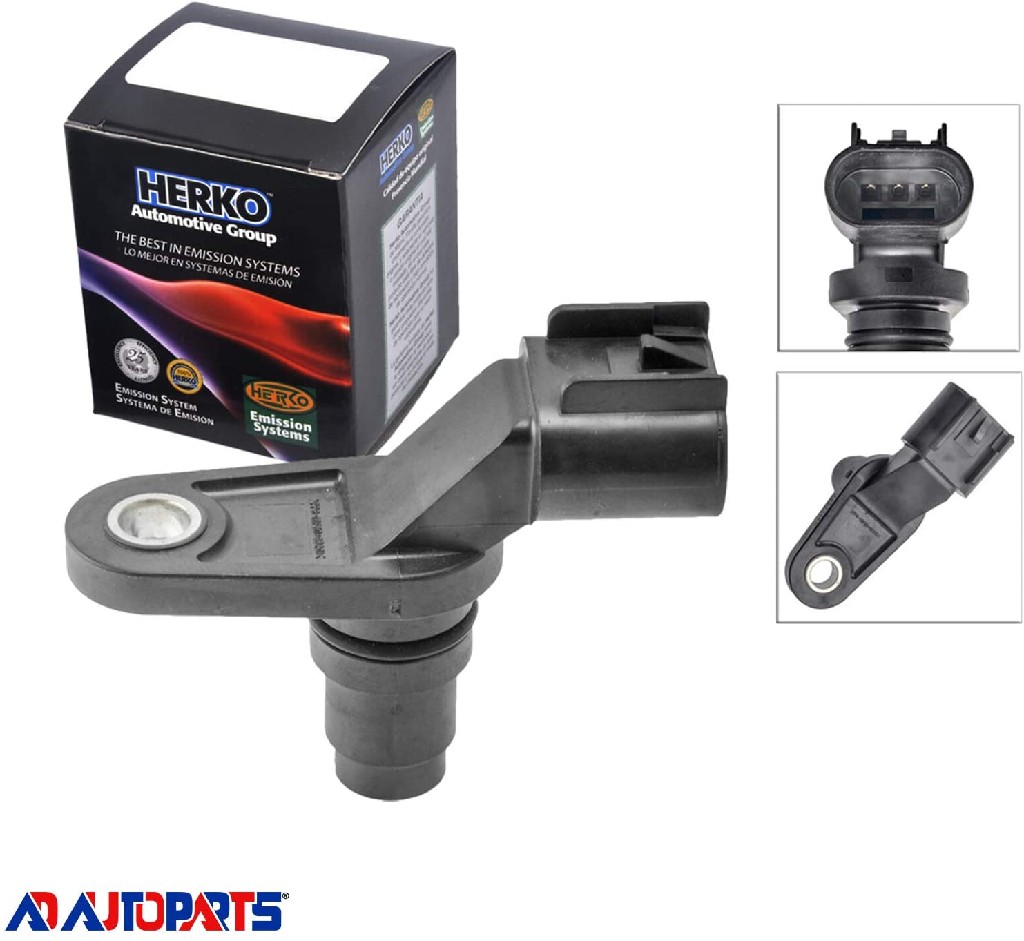 Engine Camshaft Position Sensor For Chevrolet Equinox, Malibu And Other Vehicles 2.4L L4 2006-2016, Compatible with 12577245
