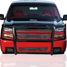 Mild Steel Front Bumper Brush Grille Grush Protector Replacement for Chevy Silverado 1500 HD 2500 03-07