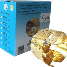 XIYUE Gas Fuel Saver 73-78mm (2.87-3.07 inch) Intake Modified Throttle Air Filter Turbocharger for Various Gasoline Diesel Engines Vehicle,Such As Cars, Trucks, and SUVs.