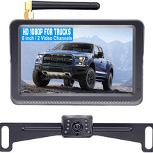 DoHonest S23 5 Inch HD 1080P Wireless Backup Camera 5'' Monitor Driving/Reversing Rear View Camera Kit with Stable Digital Signal for Trucks,Vans,Campers,SUVs Super Night Vision IP69K Waterproof