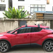 YiXi-Partswell 2Pcs Lockable Roof Rack Cross Bars Crossbar Baggage Luggage Carrier Rack Fit for Toyota C-HR CHR 2018-2020