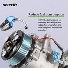 SCITOO Compatible with AC Compressor 4920AC and Clutch for Honda Acura ILX RDX 2.3L 2.4L Honda Civic CRV 2.4L K38810RWCA03