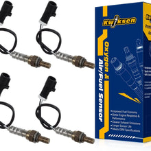 Kwiksen 4pcs Oxygen O2 Sensor 234-4610 Upstream&Downstream Replacement for Ford Mustang 1996 1997 1998