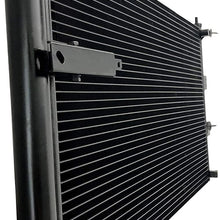 MYSMOT A/C AC Condenser with Receiver Drier For Honda Civic 2006-2011 / Acura CSX 2006-2011 (4-Door Sedan Models Only) 80110SNAA01 3525