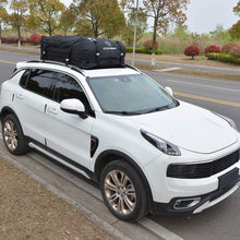 YITAMOTOR Cargo Top Carrier Roof Bag, 19 Cubic ft Car 600D PVC Rooftop Travel Storage Luggage Bag Box Soft-Shell for Cars with or Without Racks (Door Hooks/Anti-Slip Mat/Lock inclued )