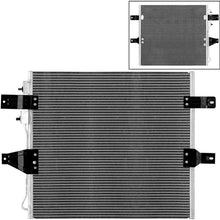 VIPMOTOZ Air Conditioning A/C Condenser Assembly Replacement For 2003-2006 Dodge RAM 2500 3500 5.9L Diesel Engine