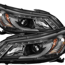 Spyder Auto PRO-YD-HA13-LBDRL-BK Honda Accord Projector Headlight