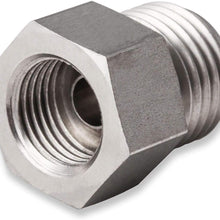 Earl's Hardline Adapter, 9/16"-18 Inverted Flare Male to 7/16"-24 Inverted Flare Female for 3/16"