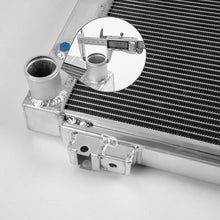 Silver Aluminum Performance Cooling Radiator Replacement for Ford Galaxie 500 500XL L6 V8 1964