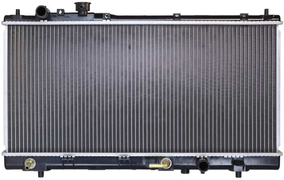 AutoShack RK856 26.7in. Complete Radiator Replacement for 1999-2003 Mazda Protege 2002 2003 Protege5 1.6L 1.8L 2.0L