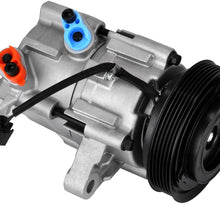 Mophorn CO 10900C (55111400AA) Universal Air Conditioner Ac Compressor with clutch compatible with 07-08 Dodge Nitro Jeep Liberty 3.7L A/C Compressor 55111400AB
