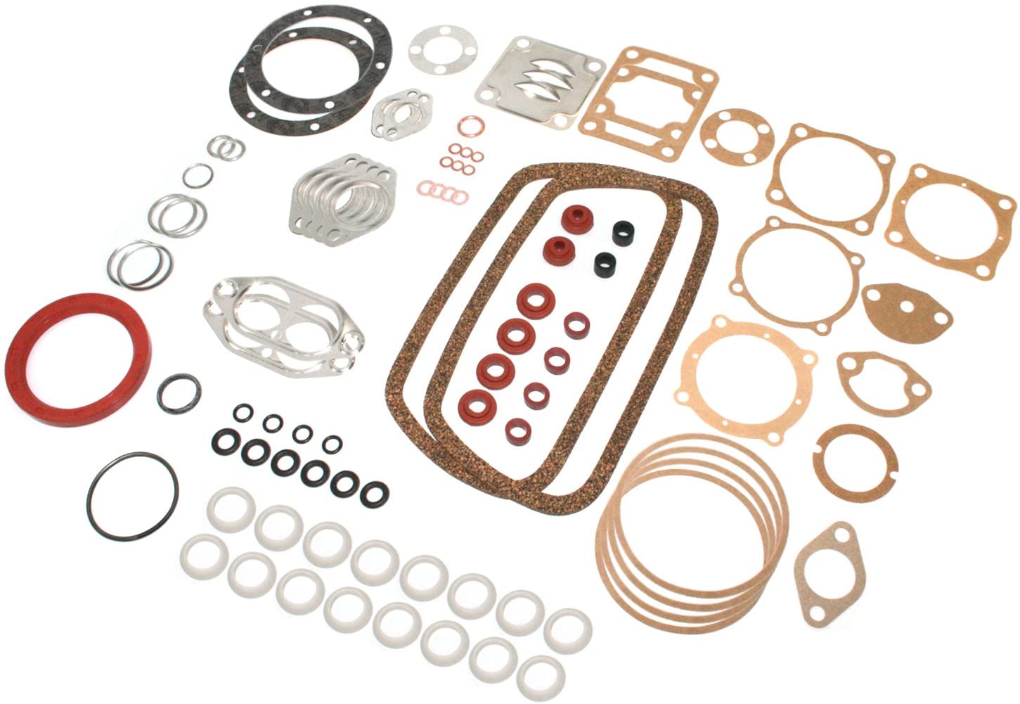 Elring 111198007ASP Engine Gasket Set with Crank Seal for VW Beetle