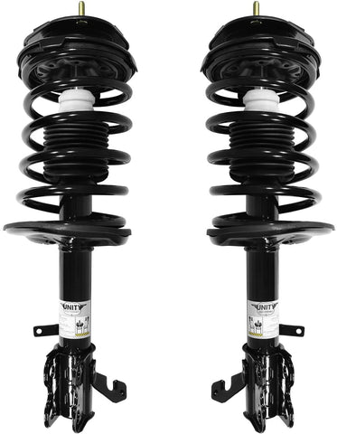 Unity Automotive 2-11151-11152-001 Front 2 Wheel Complete Strut Assembly Kit 1993-2002 Toyota Corolla