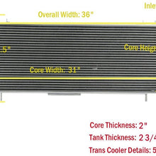 OzCoolingParts 84-01 Jeep Cherokee Radiator Fan Shroud Kit, Pro Top 3 Row Core Aluminum Radiator + 3 x 9" Fan w/Shroud Kits for 1984-2001 85 86 Jeep Cherokee XJ/Jeep Comanche