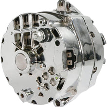 DB Electrical ADR0242-C 110 Amp Chrome Alternator Compatible with/Replacement for Chevy GM 12SI One-Wire 1965-1985