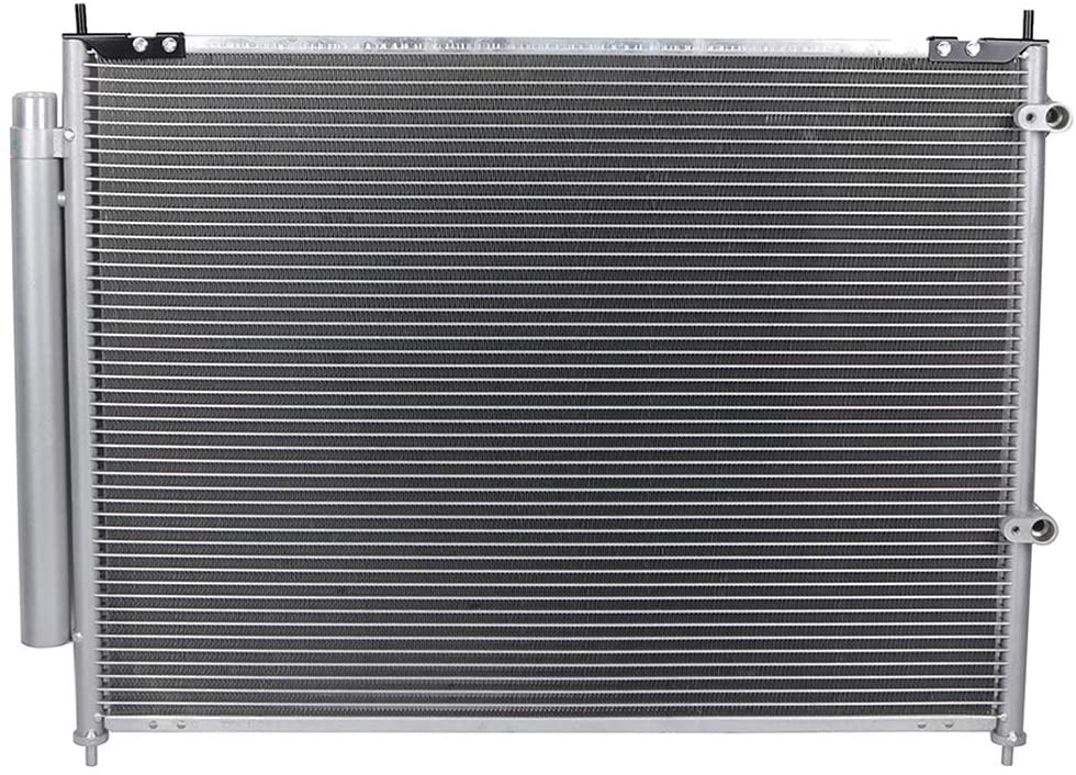 ECCPP Auto Parts Air Conditioning A/C AC Condenser Aluminum A/C AC Condenser Replacement Radiator for 3506 2006 2007 2008 2009 2010 2011 2012 2013 2014 Honda Ridgeline 2010 Infiniti M35
