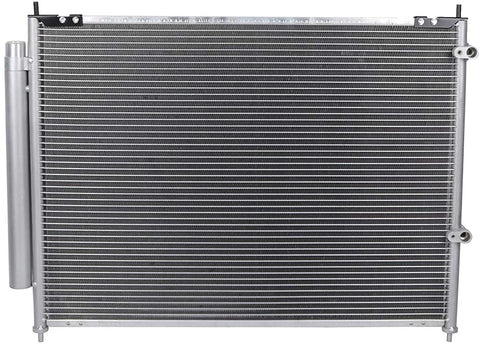 ECCPP Auto Parts Air Conditioning A/C AC Condenser Aluminum A/C AC Condenser Replacement Radiator for 3506 2006 2007 2008 2009 2010 2011 2012 2013 2014 Honda Ridgeline 2010 Infiniti M35