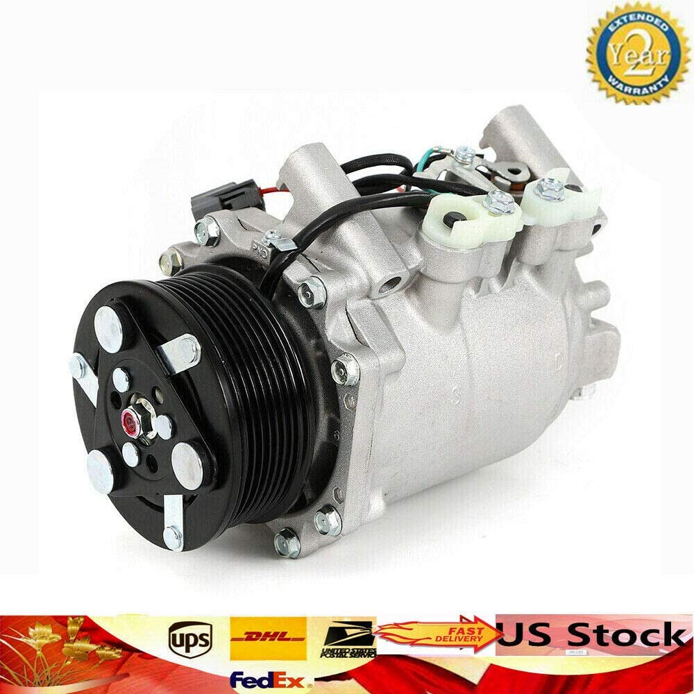Air Conditioner Compressor, TBVECHI AC Air Conditioning Compressor Clutch Coil Assembly for 2004-2008 ACURA TSX 2.4L
