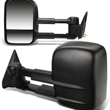 DNA Motoring TWM-001-T222-BK Pair of Towing Side Mirrors