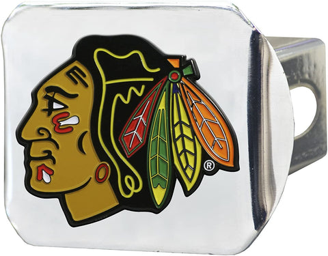Fanmats NHL mens Color Hitch - Chrome